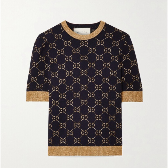 brand new took the tag off but beautiful Gucci pull over sweater short sleeve - Picture 2 of 3